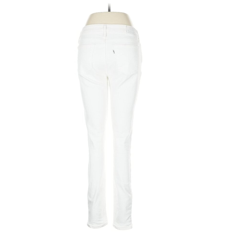 Levi's White Skinny Jeans Size 28 - Excellent Condition - Picture 2 of 6
